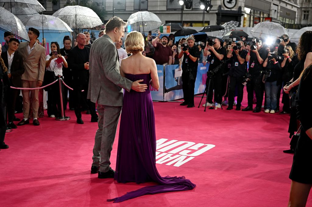 Pamela Anderson y Liam Neeson presentan en Londres su nueva película, 'The Naked Gun', el 22 de julio de 2025