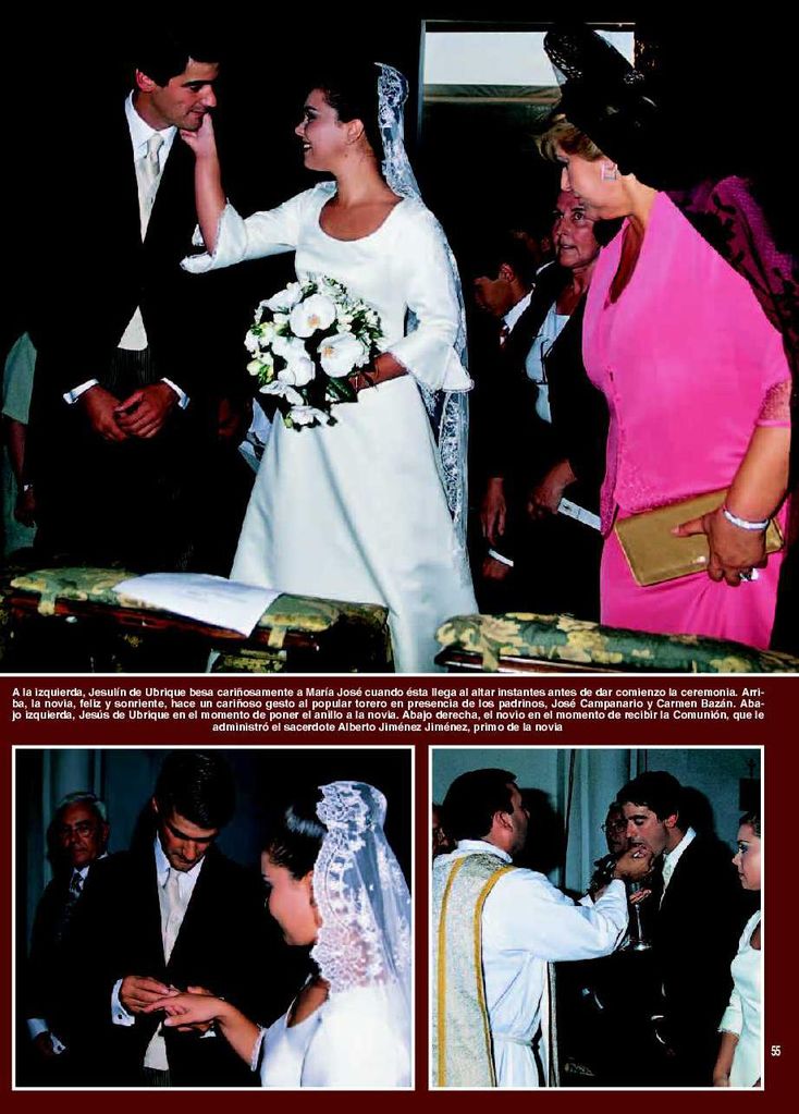 Boda Jesulín de Ubrique y María José Campanario 2002 ¡HOLA!