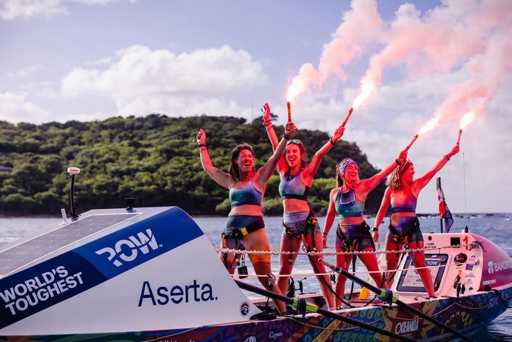 El 28 de enero, el equipo arribó a Antigua y Barbuda, cerrando una travesía de aproximadamente 4,800 kilómetros que inició en las Islas Canarias.