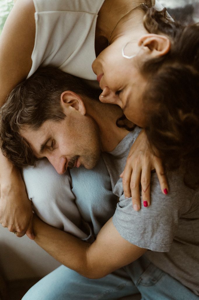 pareja descanso