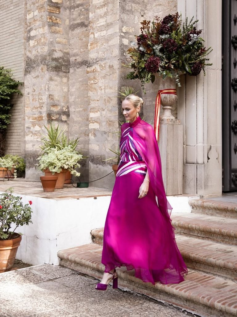 Ana Gallardo en la boda