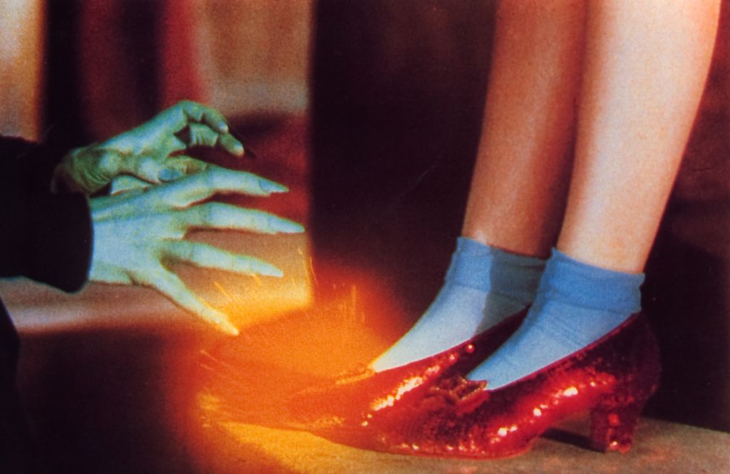 Margaret Hamilton y Judy Garland, «El mago de Oz», MGM, 1939
Fotografías de rodaje y material promocional del estudio