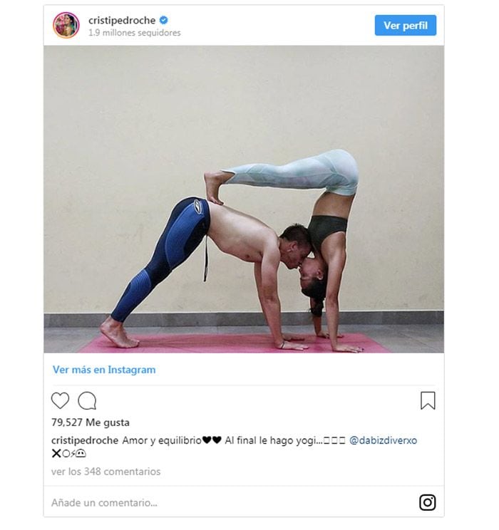 Cristina Pedroche y David Muñoz