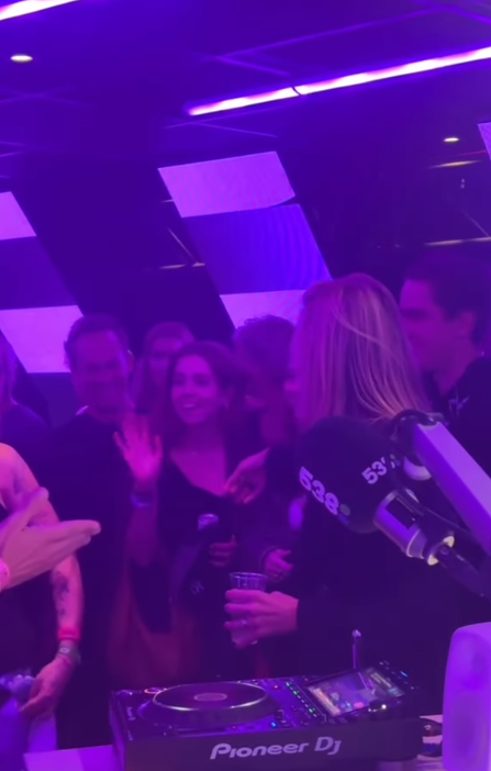 La princesa Alexia, junto a su madre, Máxima de Holanda, en un evento organizado por la emisora 538 Dance Department