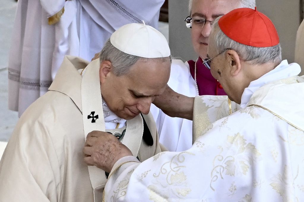 Entronización Papa León XIV