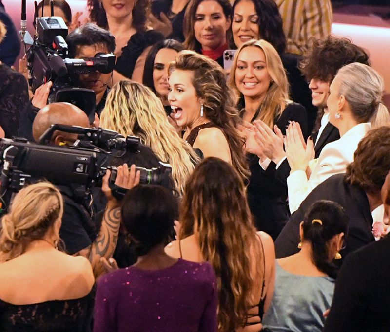La gran noche de Miley Cyrus en los Grammy