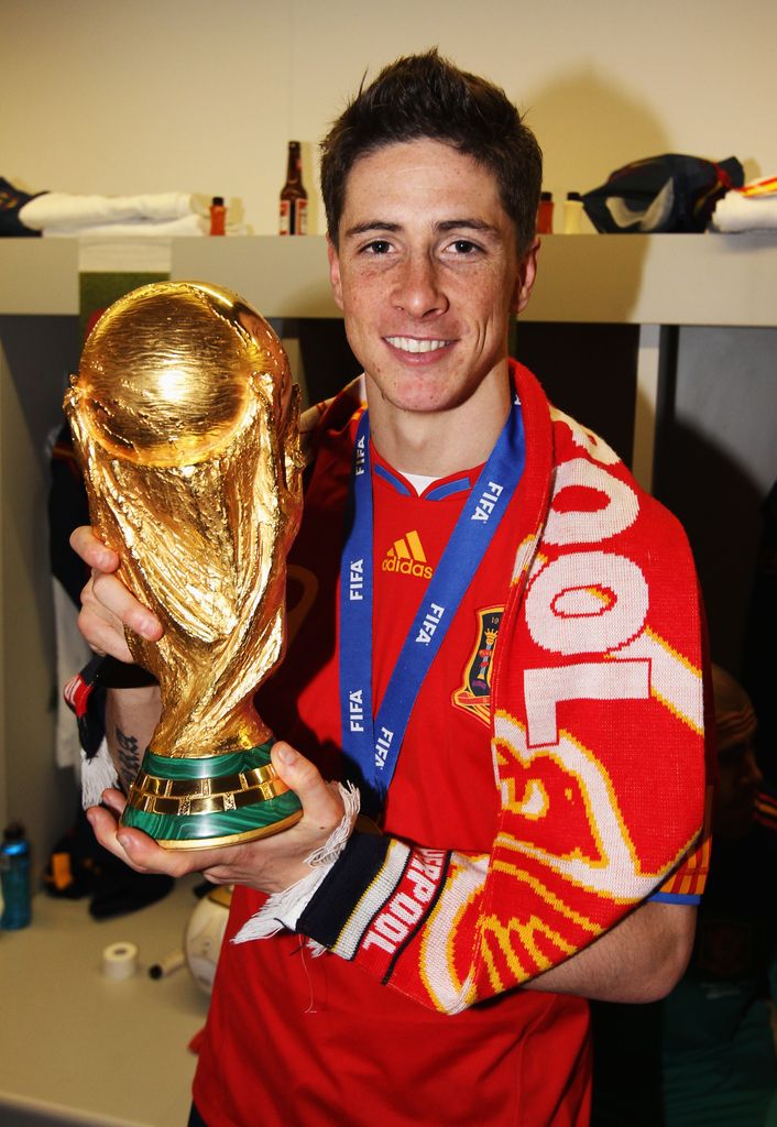 Fernándo Torres en el Mundial 2010