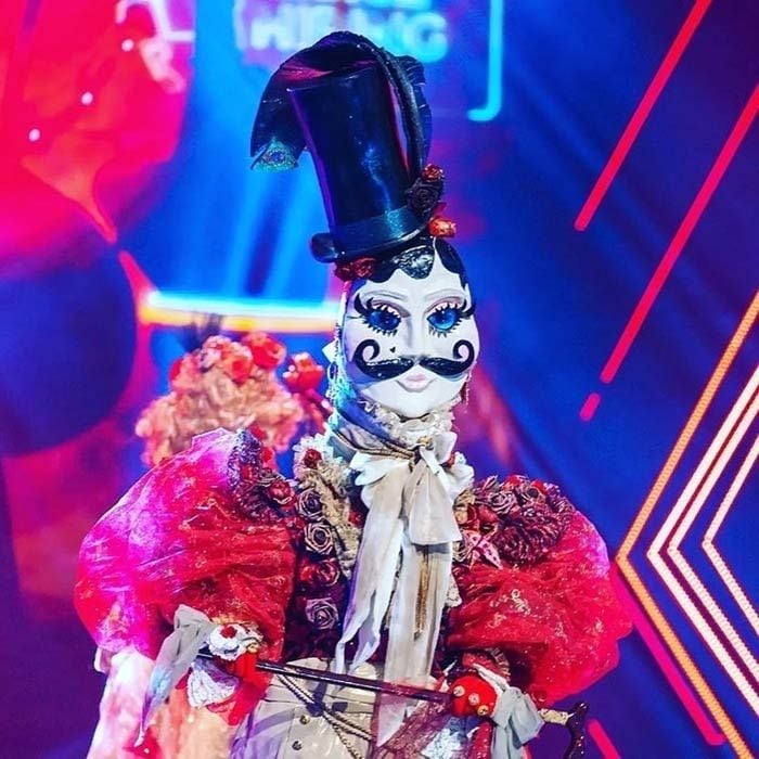Maud Angelica en la version holandesa de Mask singer