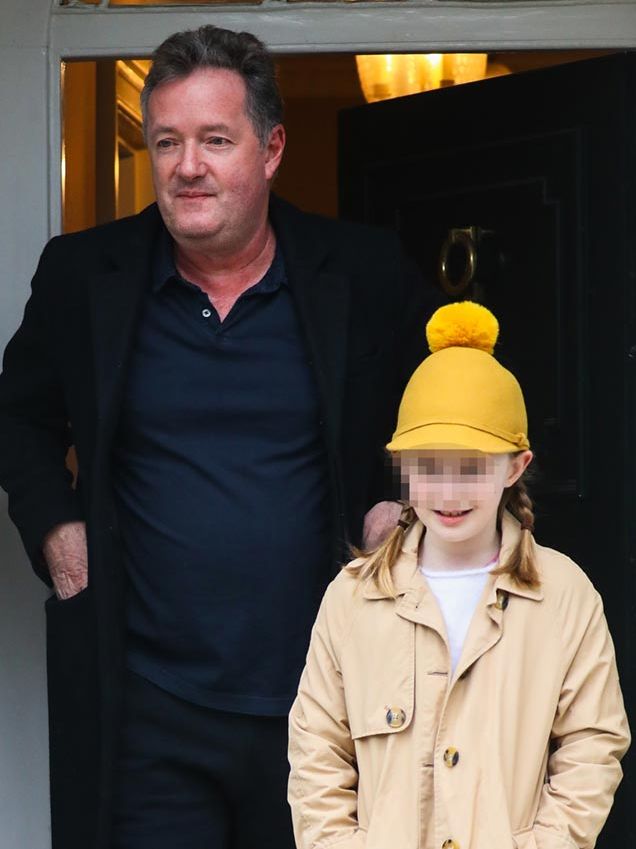 Piers Morgan y su hija Elisa