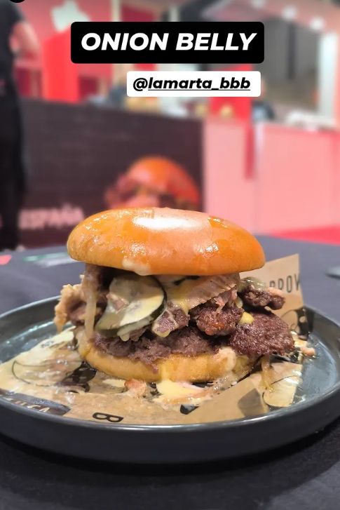 Hamburguesa de Lamarta, en Pontevedra, tercera clasificada