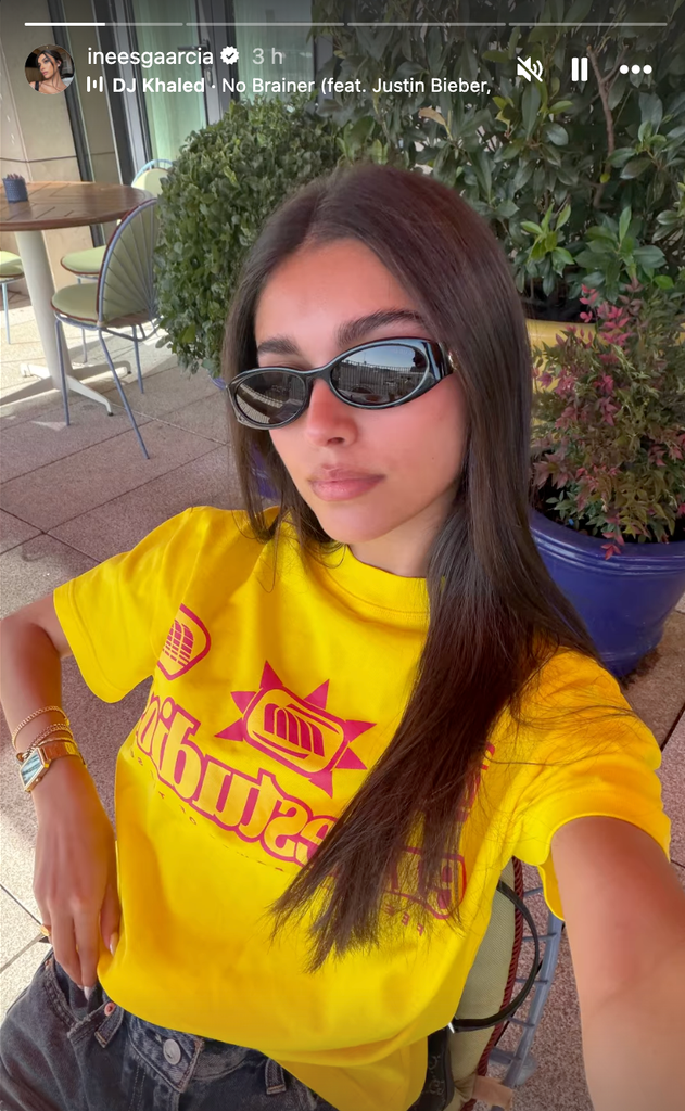Inés García compartió varios momentos del desayuno en su perfil de Instagram, donde dejó ver algunos de los detalles de la mesa.
