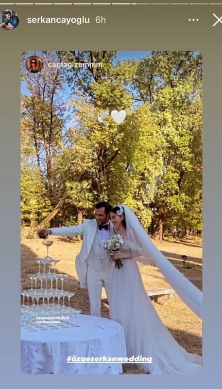 Boda de Özge Gürel y Serkan Cayoglu en Verona