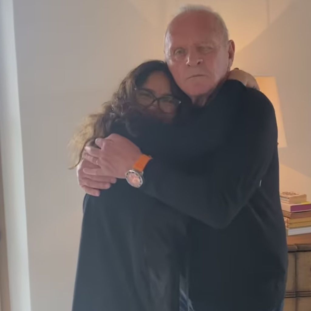 Salma Hayek y Anthony Hopkins