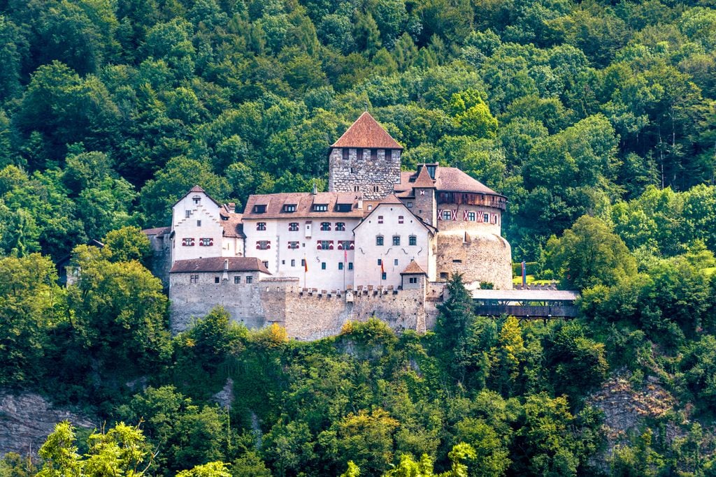 Castillo de Vaduz, en Liechtenstein