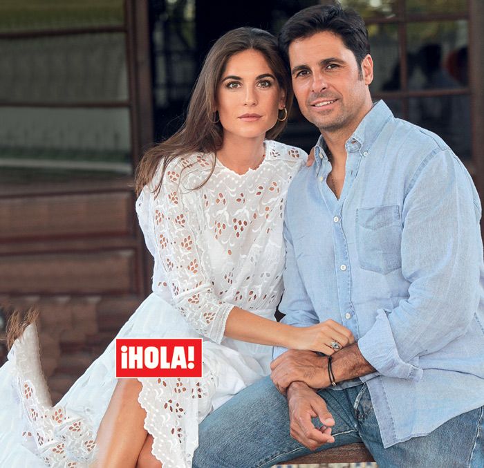 Lourdes Montes y Francisco Rivera, padres de su segundo hijo