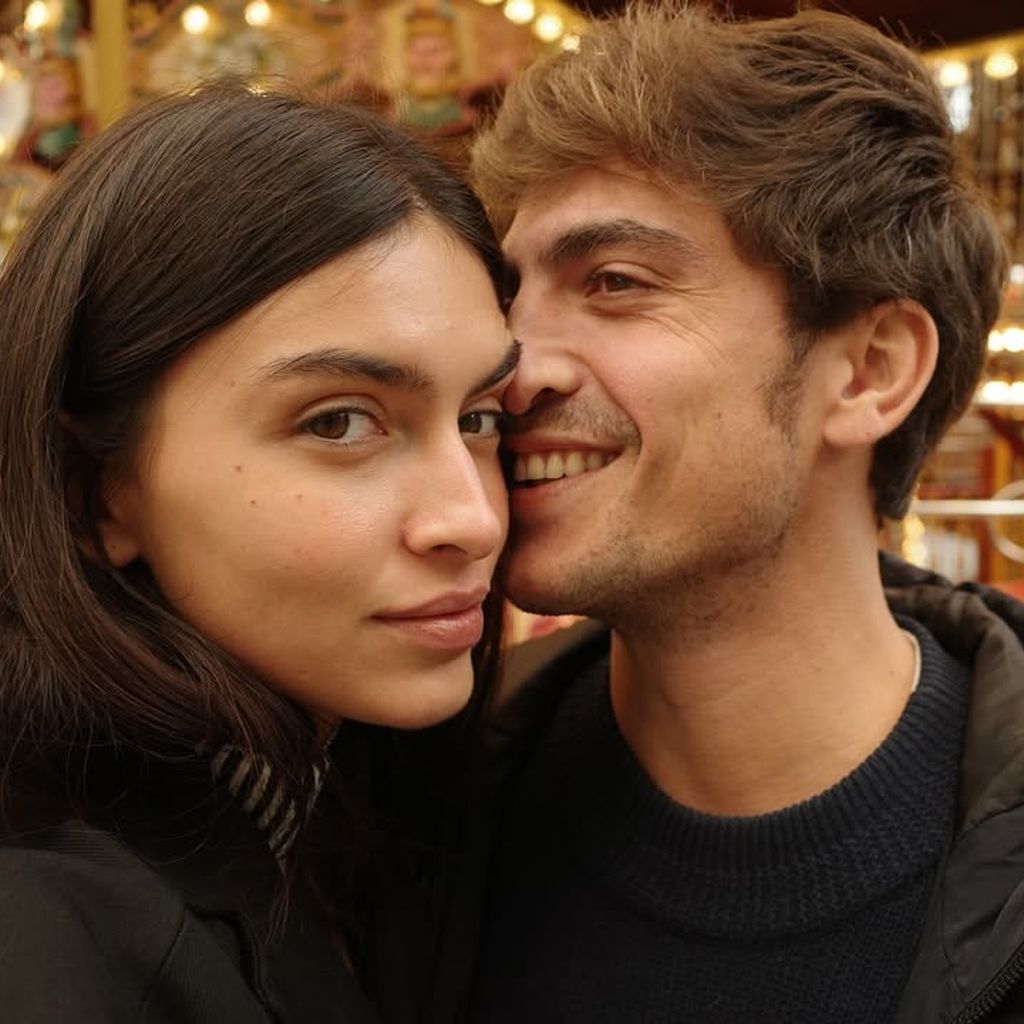Lucía Rivera, con Fernando Wagner
