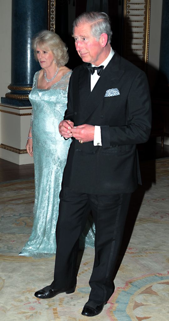 Los ahora Reyes de Inglaterra durante el Jubileo de Diamante de Isabel II