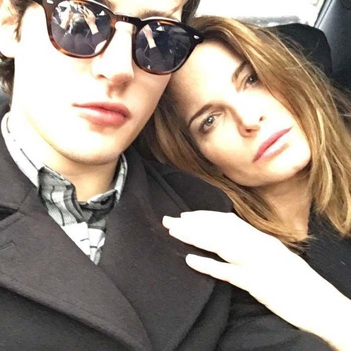 Stephanie Seymour y Harry Brant