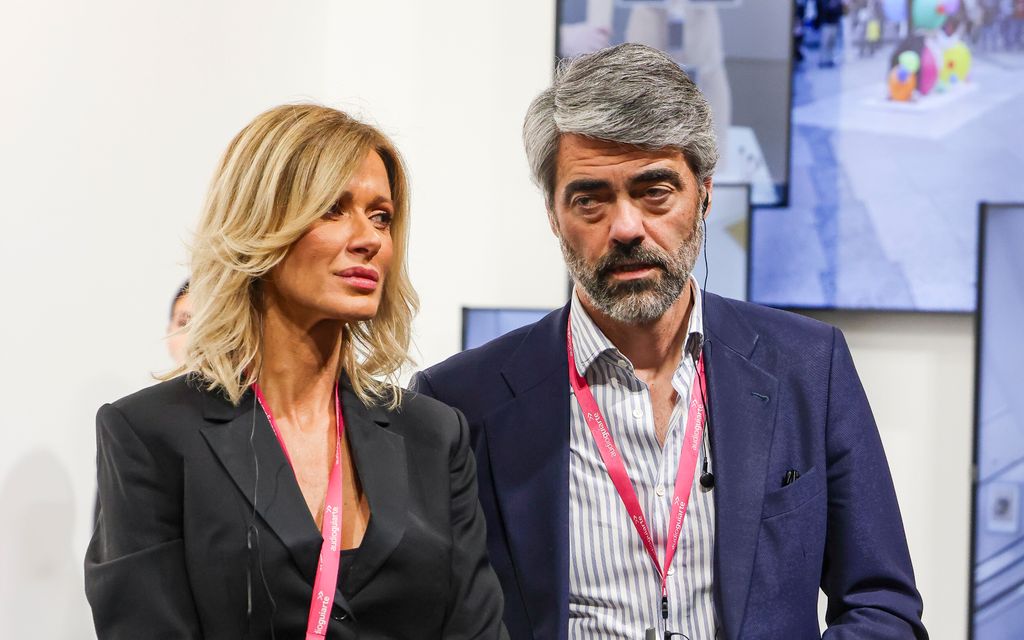 Susanna Griso y Luís Enríquez Nistal en ARCOmadrid