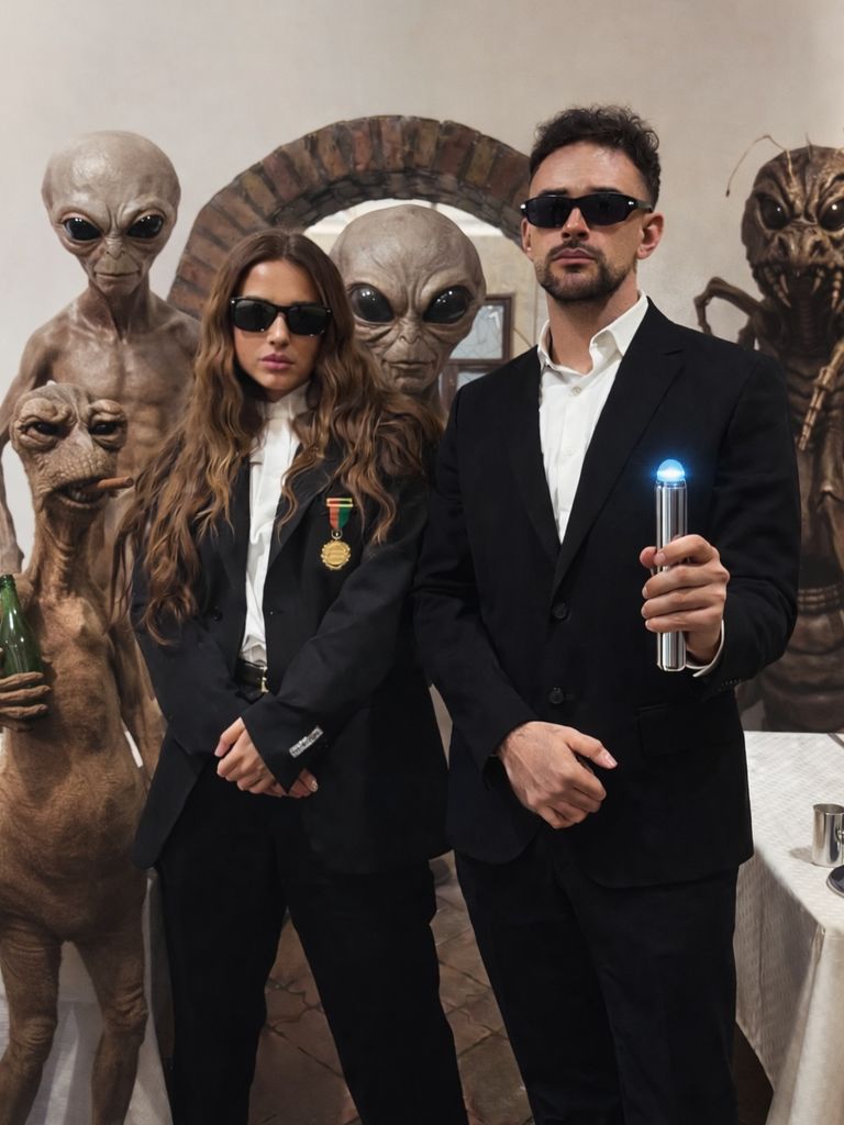 Mucho humor extraterrestre