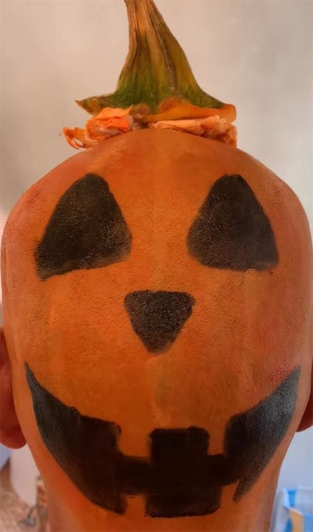 La cabeza pintada de Robert Downey Jr.