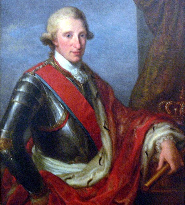Por su parte, Fernando I de Borbón-Dos Sicilias (1751-1825) había recibido las coronas napolitana y siciliana, pero poco le interesaban la política y el amor -hasta que conoció a la Duquesa-, el Rey disfrutaba más del deporte y de la compañía de sus amistades

