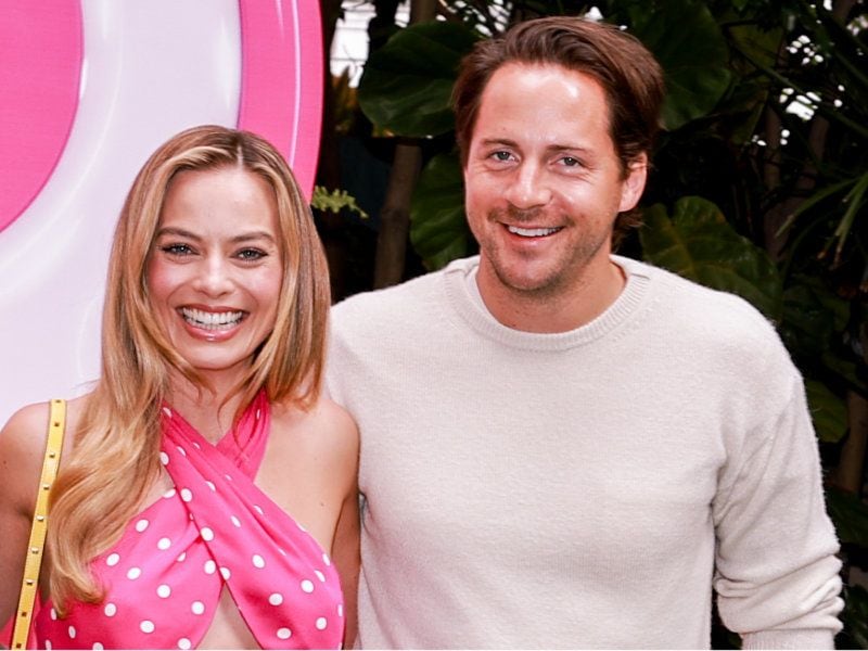 Margot Robbie y su verdadero Ken 