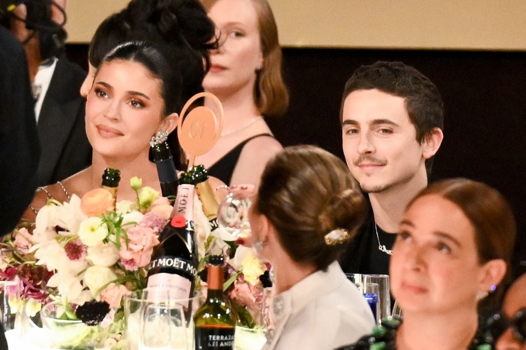 Kylie Jenner ha acompañado a Timothée Chalamet en su gran noche en los Globos de Oro