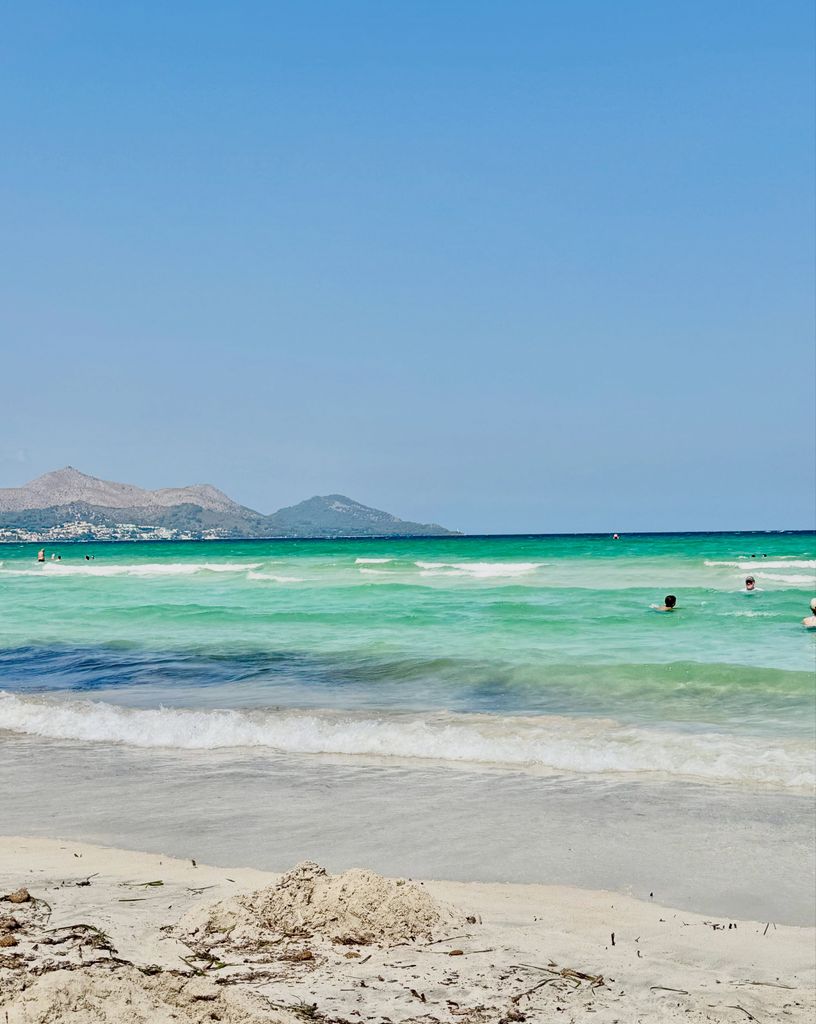 Imagen del Mediterráneo donde la familia Fernández Lindes disfruta unos días de relax