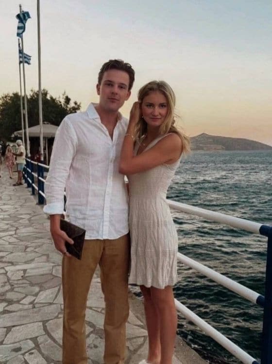 Elisabeth de Bélgica y Jorge de Liechtenstein en la imagen creada por IA
