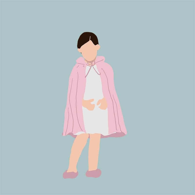 Niños de arras con looks minimalistas