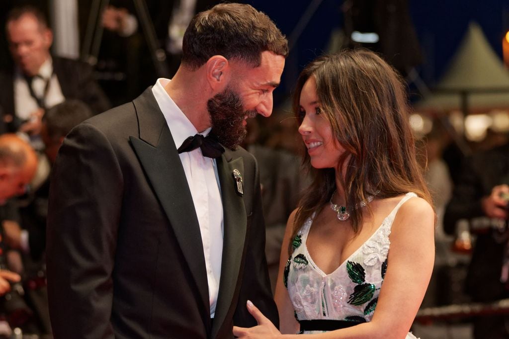 Karim Benzema y Lyna Khoudri el pasado 23 de mayo en el Festival de Cannes