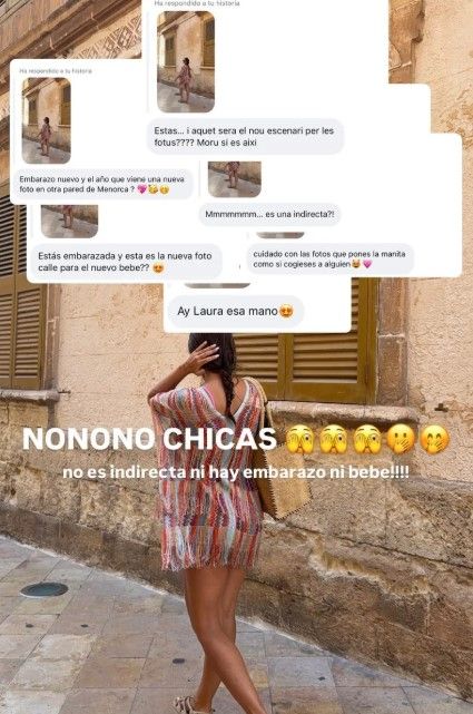 Laura Escanes niega estar embarazada después de una foto que generó sospechas entre sus seguidores