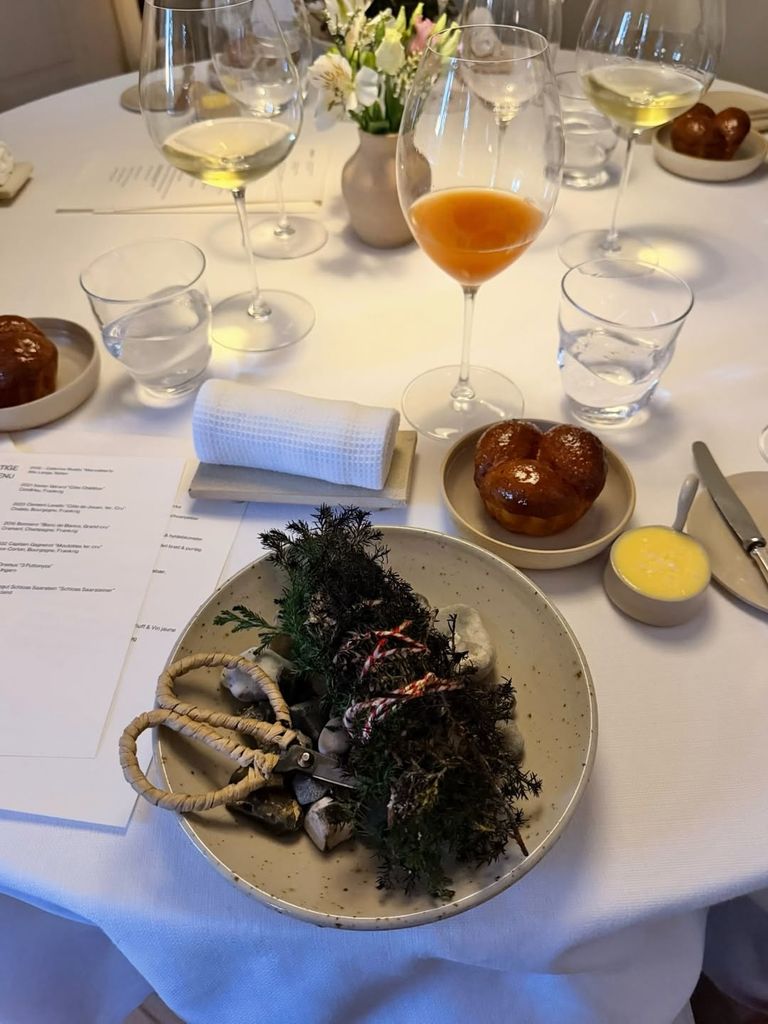 Uno de los pases del menú de degustación
