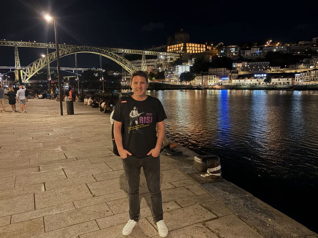 Jesús Cintora en Oporto