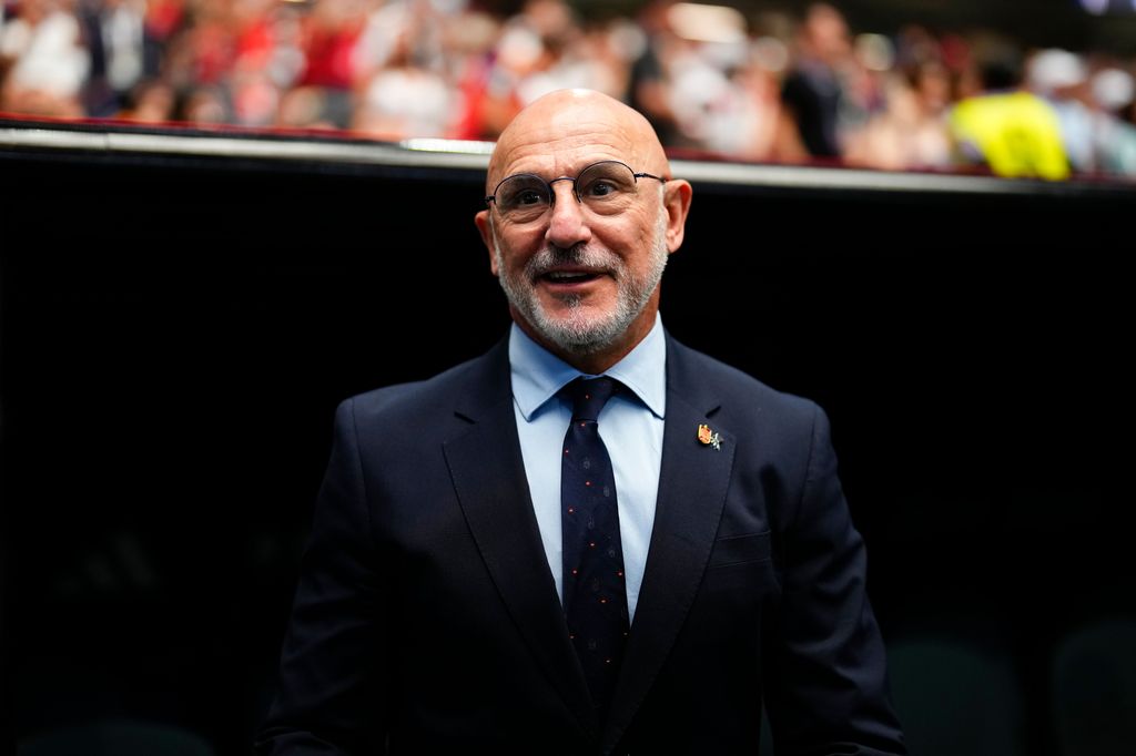 Luis de la Fuente, seleccionador de España, durante la Copa Mundial de la FIFA 2026