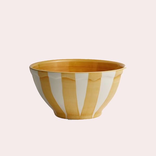 Bowl Rayas Paradiso El Corte Inglés Amarillo