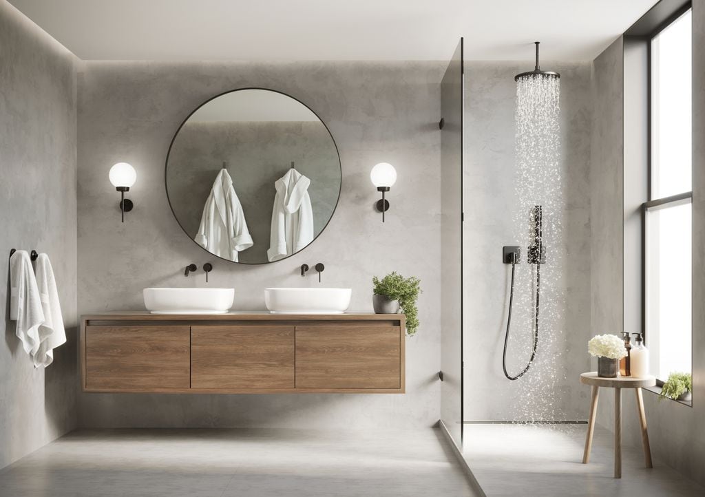 Cuarto de baño moderno