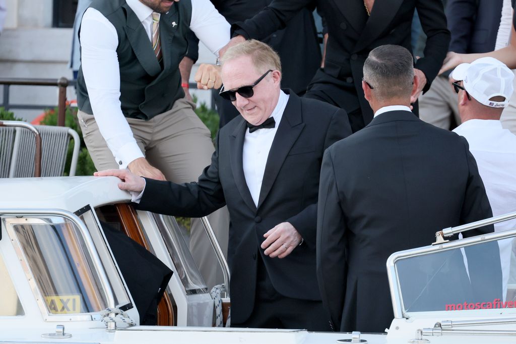 François-Henri Pinault en la boda de Jeff Bezos y Lauren Sánchez