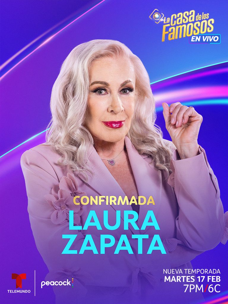 Laura Zapata se unirá a 'La Casa de los Famosos' en su sexta temporada.
