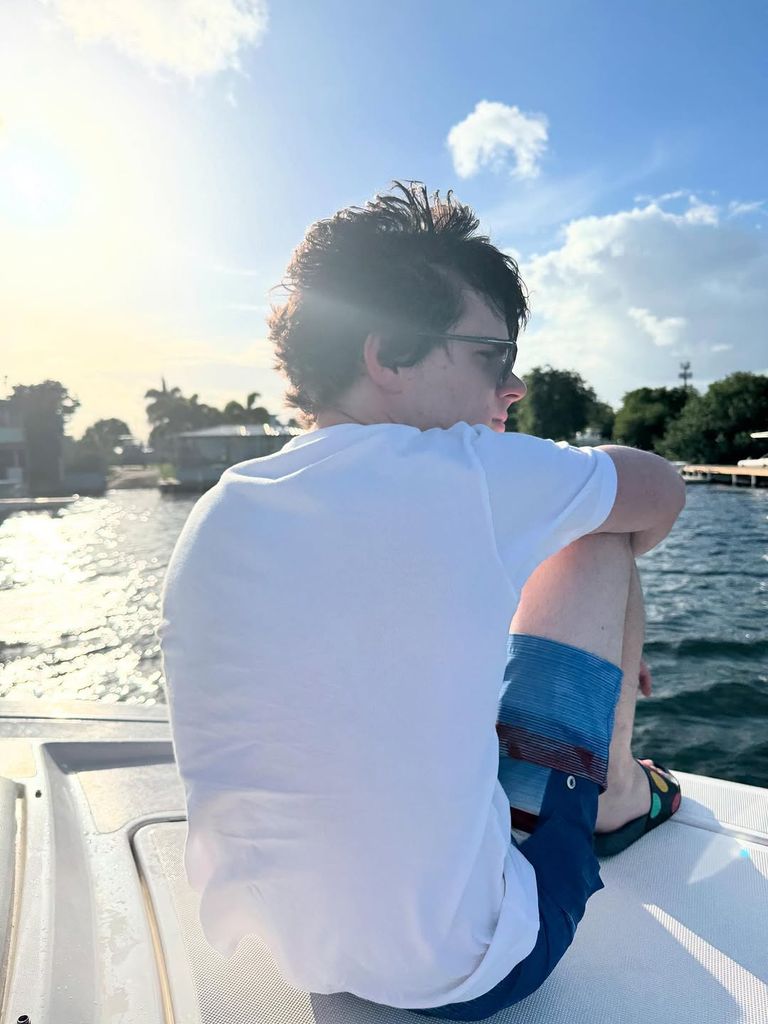Valentino está disfrutando al máximo de sus días de descanso.