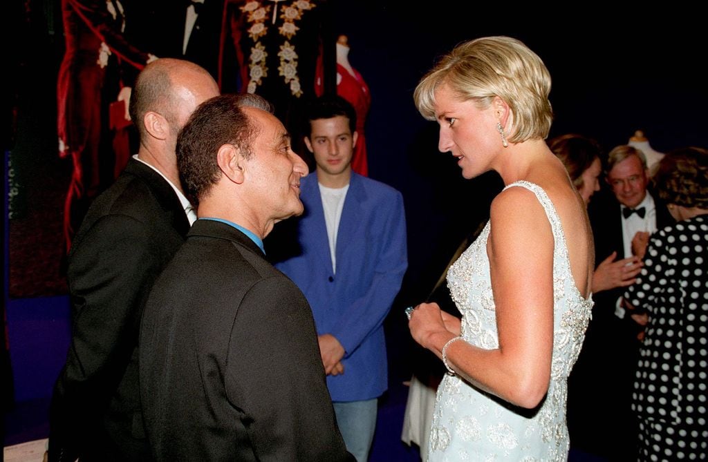Diana And Designer David Sassoon