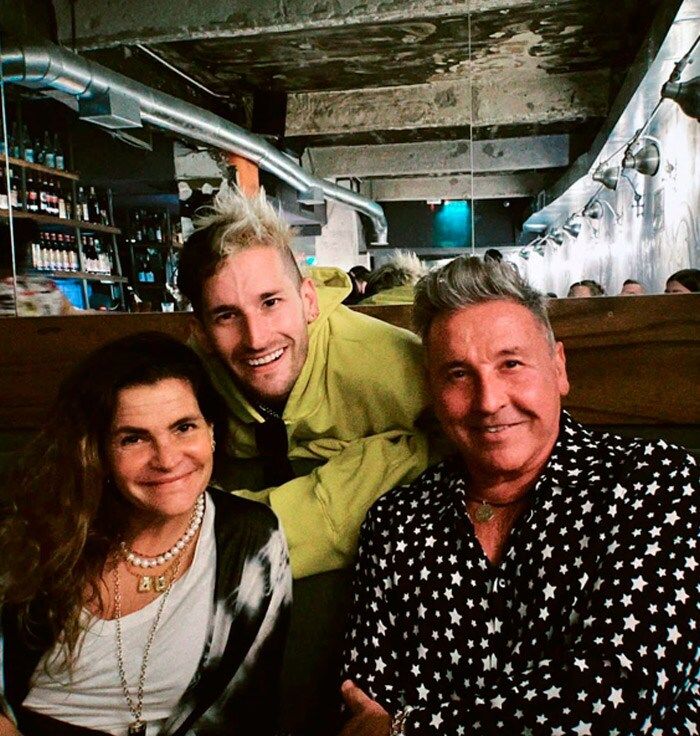 Ricardo Montaner y su familia