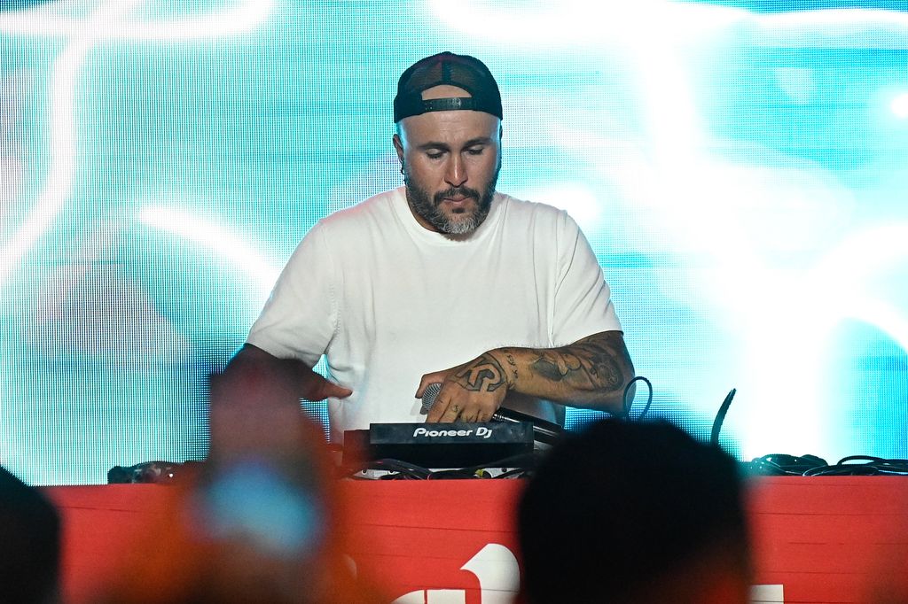 Kiko Rivera en el escenario durante su actuación en el Festival Mad Cool a 11 de Julio de 2024 en Madrid