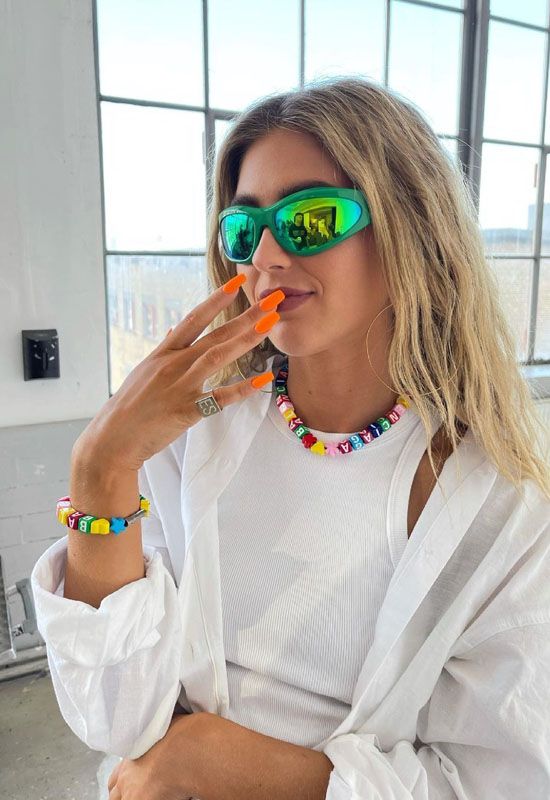 Manicura naranja