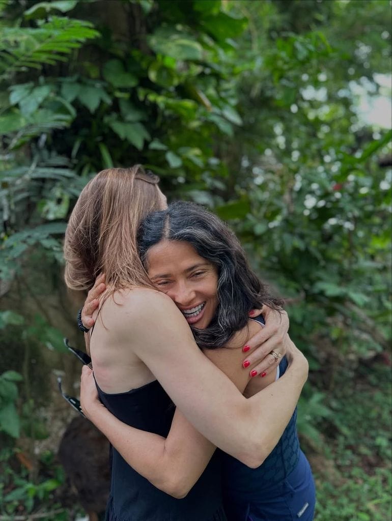 Irene compartió emocionada su reunión con la productora de 'Monarca'.