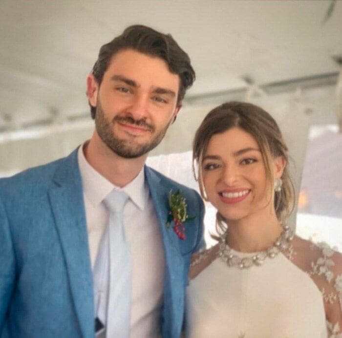 Carla Mauri y su hermano Antonio