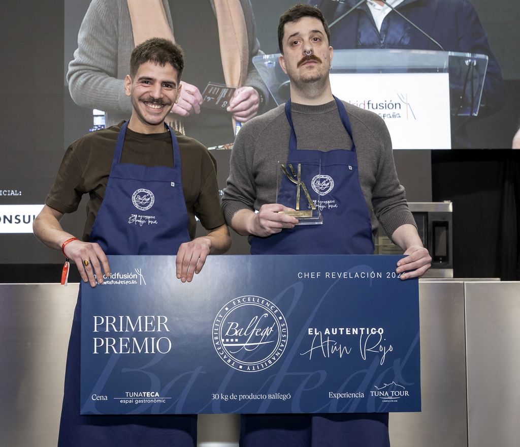 Javier Ochoa y Garikoitz Arruabarrena, del restaurante vasco Masta Taberna.