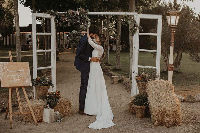 vestido de novia viral Evelin Nora
