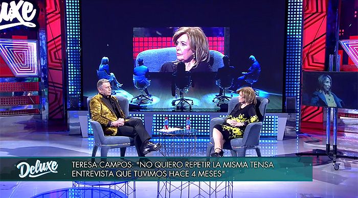 María Teresa Campos y Jorge Javier Vázquez